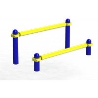 Воркаут бруси-прес дворівневі